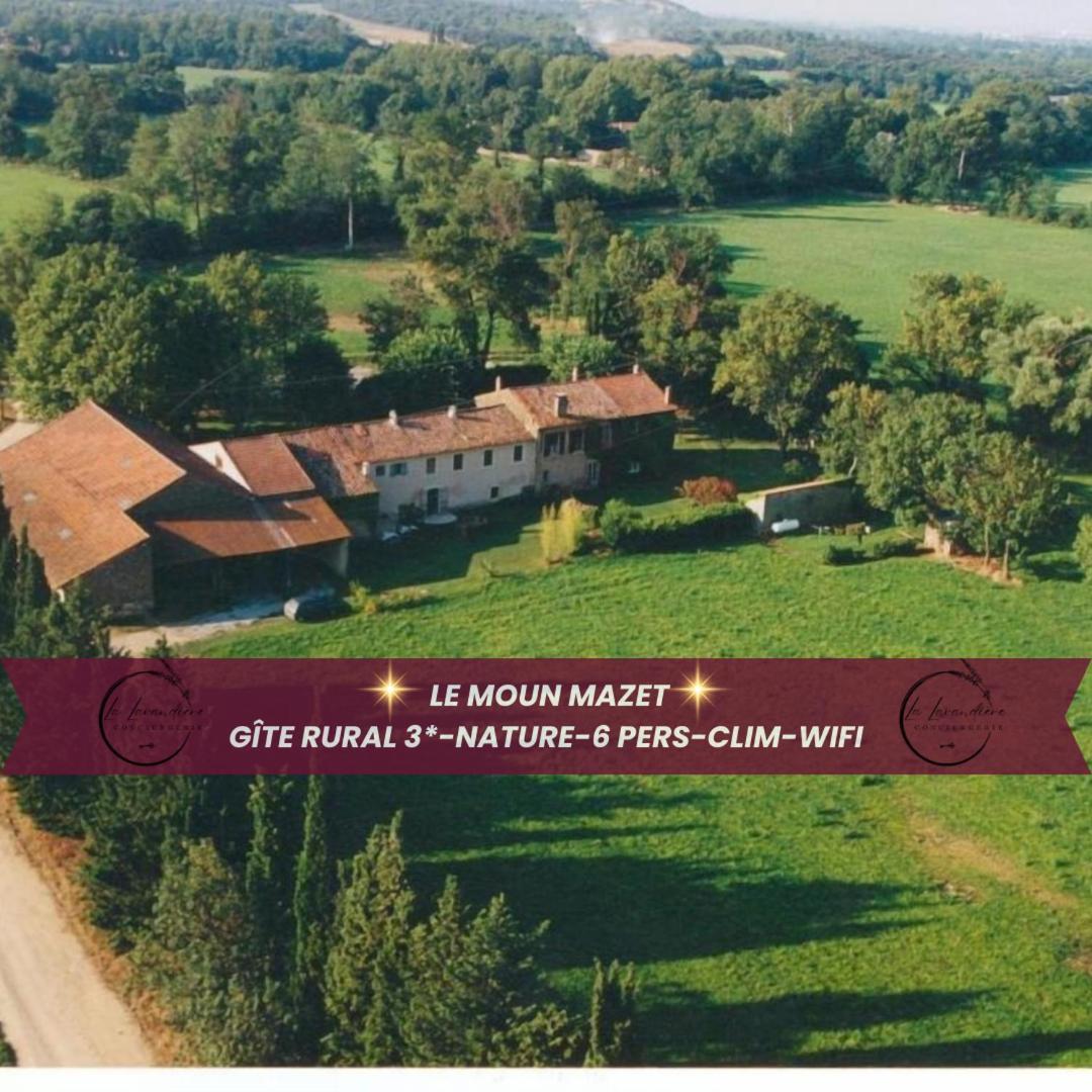 Le Moun Mazet Gite Rural 3 Etoiles, Clim, Nature, 6 Personnes Miramas Bagian luar foto